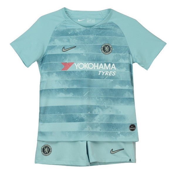 Camiseta Chelsea Tercera equipación Niños 2018-2019 Azul